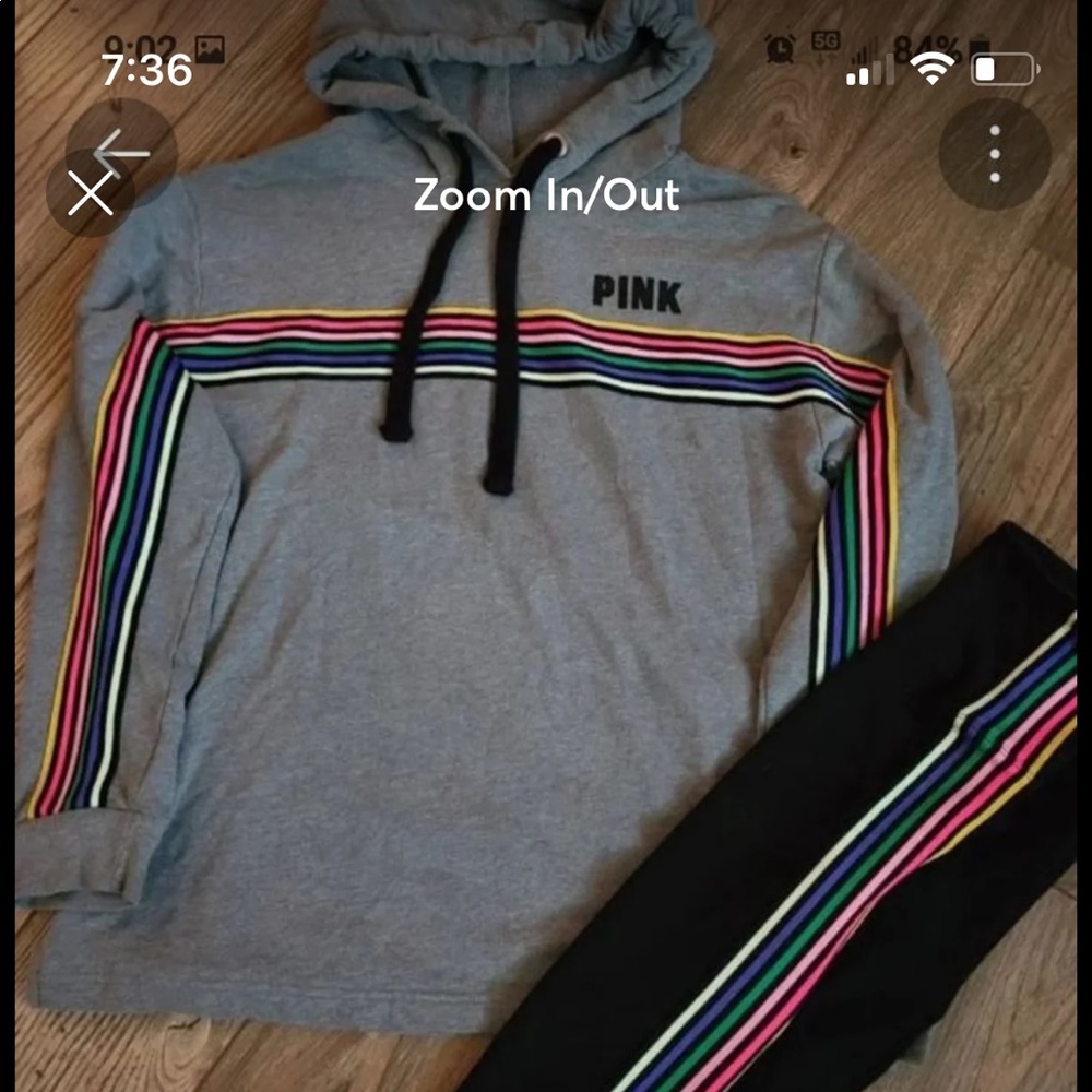 Vs pink rainbow set